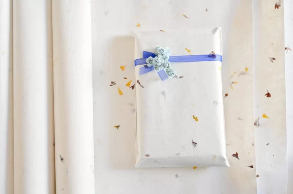 Handmade Flower Wrapping Paper